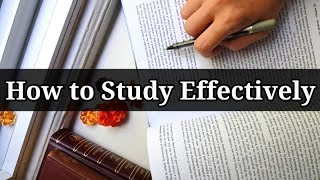 How to Study Effectively // Set Up a Productive Study Session