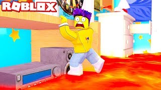 БЫСТРЕЕ ПРЫГАЙ, ЧТОБЫ ВЫЖИТЬ! ЧЕЛЛЕНДЖ ПОЛ ЭТО ЛАВА В РОБЛОКС (Roblox)