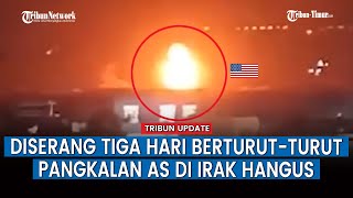 Pangkalan Angkatan Darat AS Dihujani Serangan Mematikan di Irak