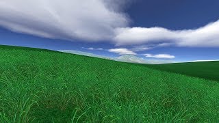Green Fields Screensaver 4K UHD