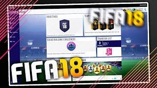 Dansk FIFA 18 - WEB APP'EN ER ÅBNET!!! *FACECAM* + LILLE PACK OPENING