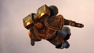 Planetfall: Captain Titus Destroys Ork Kill Kroozer. Graia Descent (Warhammer 40k: Space Marine)