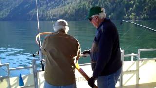 Kamloop Fishing on Lake Pend Oreille in September 2011 with