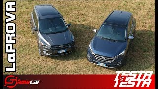 Ford Kuga vs Hyundai Tucson Test Drive