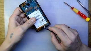 ZTE V815W замена разьема зарядки