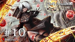 ► Nier: Automata {Reshade/Gamepad/9S} #10 → Отключение Адама и Евы [i5/16GB/GTX1060]