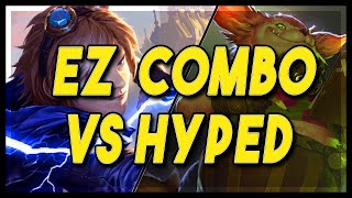 Ezreal Combo VS Liquid Hyped! | LoR Game | Legends Of Runeterra Gameplay