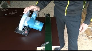 Подошва нулевого реза для ручной циркулярной пилы