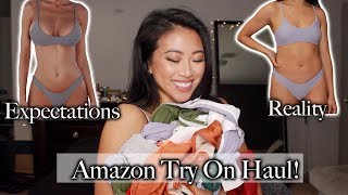 AFFORDABLE AMAZON SWIM HAUL & TRY ON! | Christine Le