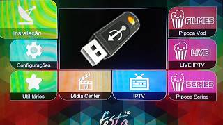 ✅ Atualizando o Festa HD Direto Pela Internet SEM PENDRIVE ✔️ + Nova Configuração S.K.S.