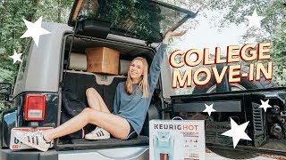 pack with me for college + move in vlog 2018!!
