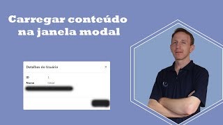 Como carregar conteúdo do banco de dados na janela modal do Bootstrap 4
