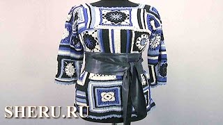 Туника в технике пэчворк Урок 140