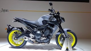 2017 New Yamaha MT-09 [FZ-09] First View & Tech Specs | Intermot