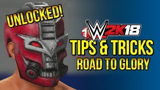 WWE 2K18 TIPS & TRICKS For ROAD TO GLORY: Level Up Fast!, Boosts, Abilities, Starting Tips, & More!