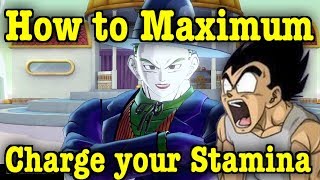 How to Charge Your Cacs Stamina In Dragon Ball Xenoverse 2