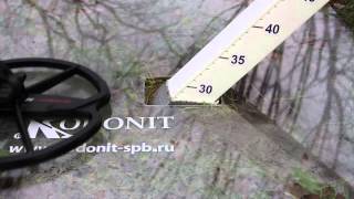 Minelab E-Trac (Оригинальный) тест на глубину
