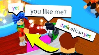 SETTING UP A DATE WITH ADMIN COMMANDS! (Roblox)