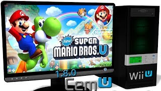 CEMU 1.8.0b Wii U Emulator - New Super Mario Bros. U (2012). Ingame 60FPS #17
