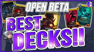 Best Deck For Open Beta (Post Patch Notes!!) | Legends of Runeterra | Riot Card Game