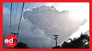 EXPLOSIVE Volcano Eruption On Caribbean Island Causes Evacuation