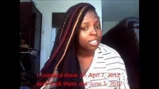 Final Update yarn braids/ Genie Locs