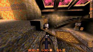 Quake Mission Pack 1 Scourge of Armagon - 11 Mortum's Keep - All Secrets - 1080p 60f