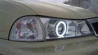 Как настроить фары Daewoo nexia (Где и что крутить)