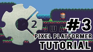 Construct 2: How to make a Pixel Platformer #3 | Custom Movement | Jerementor