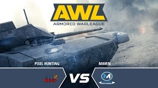 AW: Armored WarLeague. PIXEL HUNTING vs MAVEN, матч 1/8 верхней сетки турнира