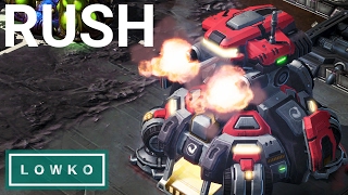 StarCraft 2 Cast: PLANETARY FORTRESS Rush!