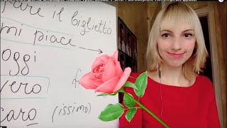 ИТАЛЬЯНСКИЙ ЯЗЫК ДЛЯ НАЧИНАЮЩИХ ОНЛАЙН С КРИСТИНОЙ ФРАНЦ