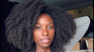 NATURAL HAIR FULL WASH DAY + WASH & GO TUTORIAL