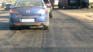 М-10 (Е-95) дорога из Москвы в Санкт-Петербург май 2011