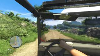 Far Cry 3 PC Gameplay - GTS 450 (1080p)  - Swimming, Driving, Hunting, Killing...