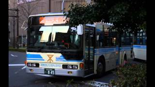 【大阪市交通局】ふそう・エアロスター(56-0845／KL-MP37JK改)【走行音】