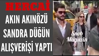 AKIN AKINÖZÜ Sandra İLE düğün alışverişi yaptı.Hercai 31 bölüm fragmanı