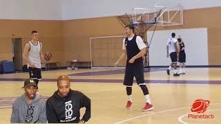 LUKA DONCIC PLAYS 1 ON 1 VS DINO RADONCIC REACTION