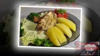 Рецепт приготовления куры без костей. Курица без костей фаршированная грибами запеченная в духовке