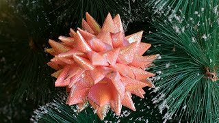 Шар из бумаги - как сделать украшение для дома своими руками