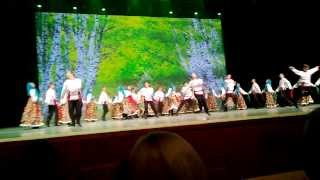 Поздравление..хор им.Пятницкого. Ансамбль "Лезгинка"- Юбилейный концерт 55 лет 07/12/2013