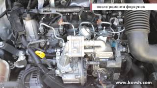 Перебои в работе двигателя по вине форсунок, Toyota Yaris III 1.4d, 1NDTV