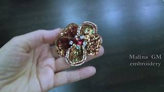 ВЫШИВКА: АППЛИКАЦИЯ цветок  \ EMBROIDERY:APPLIQUE flower
