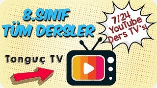?ŞİMDİ CANLI İZLE | 8.Sınıf Tüm Dersler Konu Anlatım 7/24 Yayın