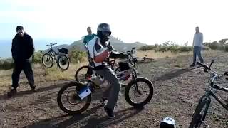 Электровелосипед наказывает мотоциклы: 400cc, 650cc, 1000cc !!