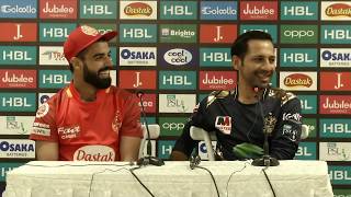Shahdab Khan and Sarfraz Ahmed  Press Conference |PSL 5 #PSLT20 #HBLPSL #PSL5 #PSL2020 #faisalsatti