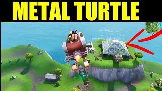 Dance on Top of a Metal Turtle Location (Fortnite Battle Royal Season 7)