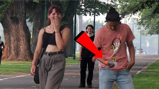 Shaking in PUBLIC Prank ft.Sandip Karki **Insane reactions**