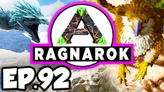 ARK: Ragnarok Ep.92 - ALPHA T-REX vs MEGAPITHECUS BOSS & SCION DINOSAURS (Modded Dinosaurs Gameplay)