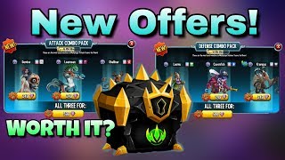 Monster Legends - Nemesis Chests - New Attack and Defense Combo Packs